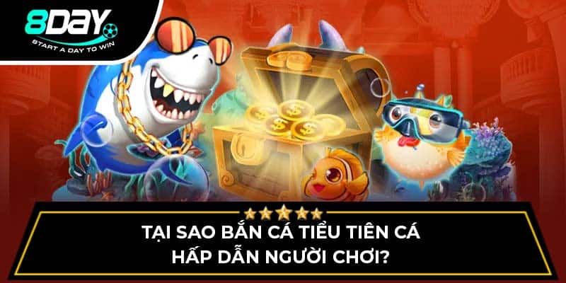 Tại sao bắn cá tiểu tiên cá hấp dẫn người chơi? Tại sao bắn cá tiểu tiên cá hấp dẫn người chơi?