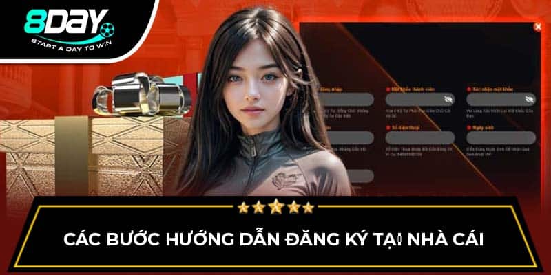 Các bước hướng dẫn đăng ký tại nhà cái