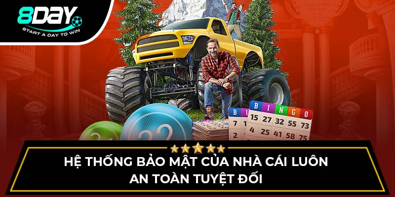 Hệ thống bảo mật của nhà cái luôn an toàn tuyệt đối