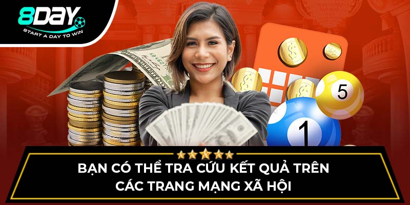 Bạn có thể tra cứu kết quả trên các trang mạng xã hội